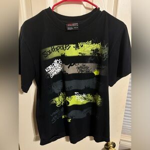 Vintage South Pole Boys Medium Y2K Trendy T Shirt